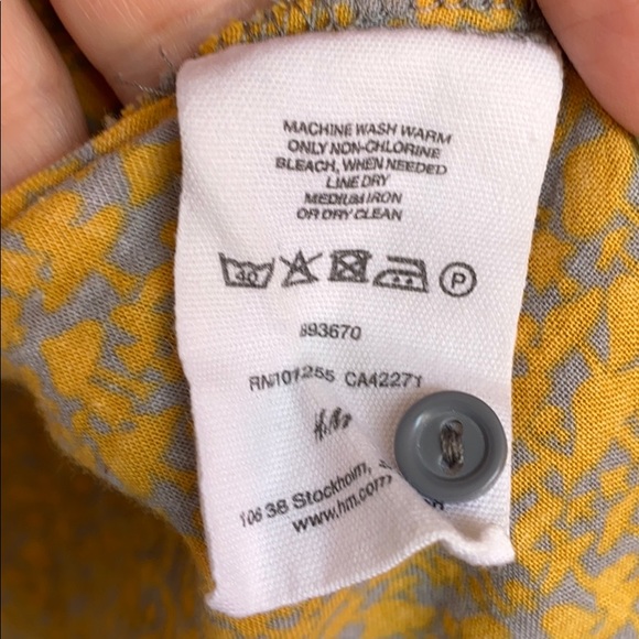 💛 H&M Short-sleeve button down shirt - Picture 5 of 8
